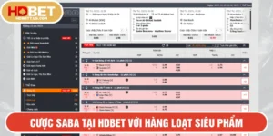 cược SABA tại HDBET